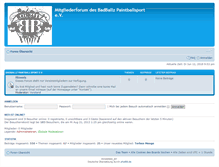 Tablet Screenshot of forum.badballz.de